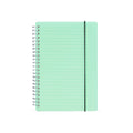 CADERNO COM CAPA PLÁSTICA