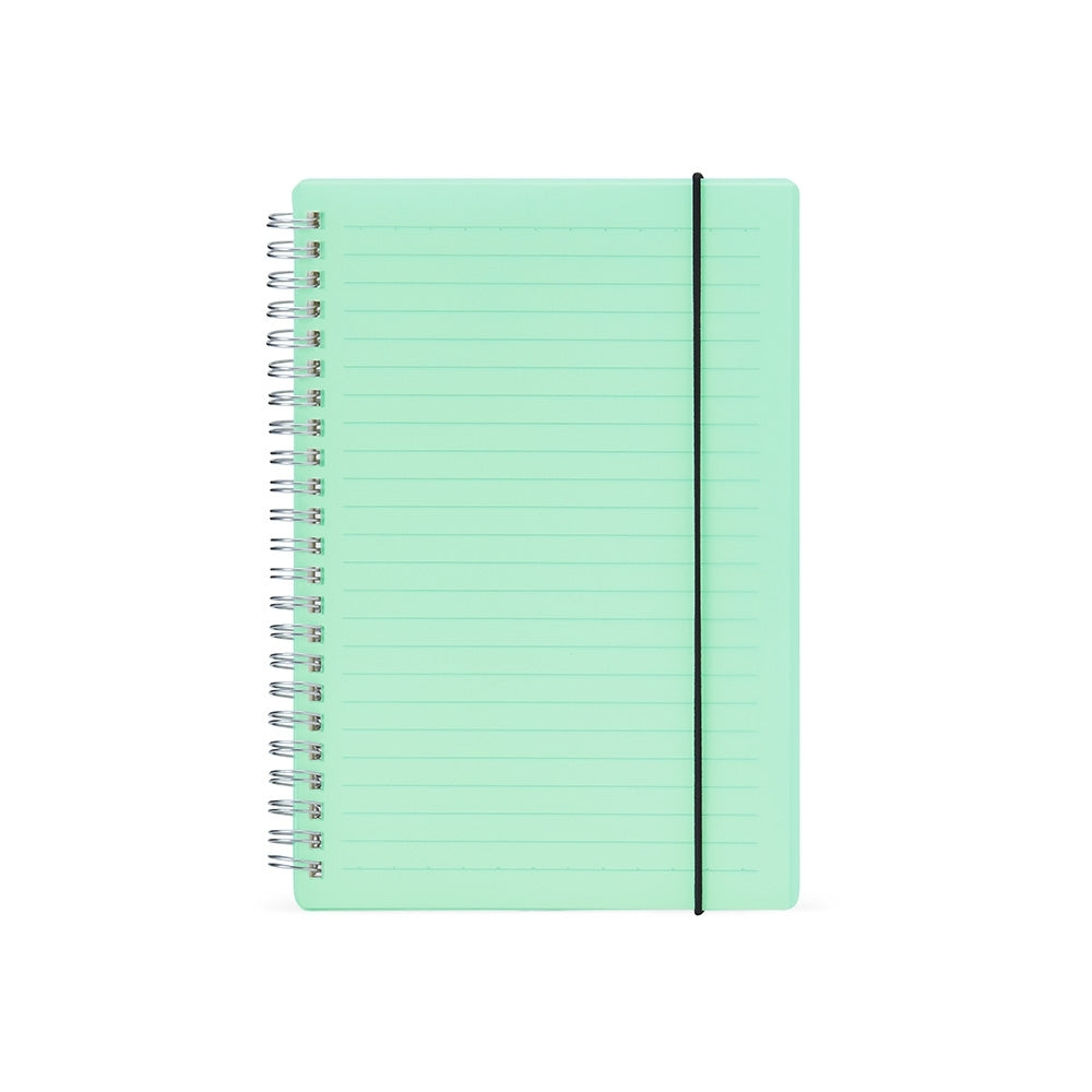 CADERNO COM CAPA PLÁSTICA