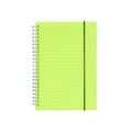 CADERNO COM CAPA PLÁSTICA