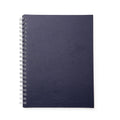 CADERNO C/ CAPA DE COURO SINTÉTICO 21 X 28 CM