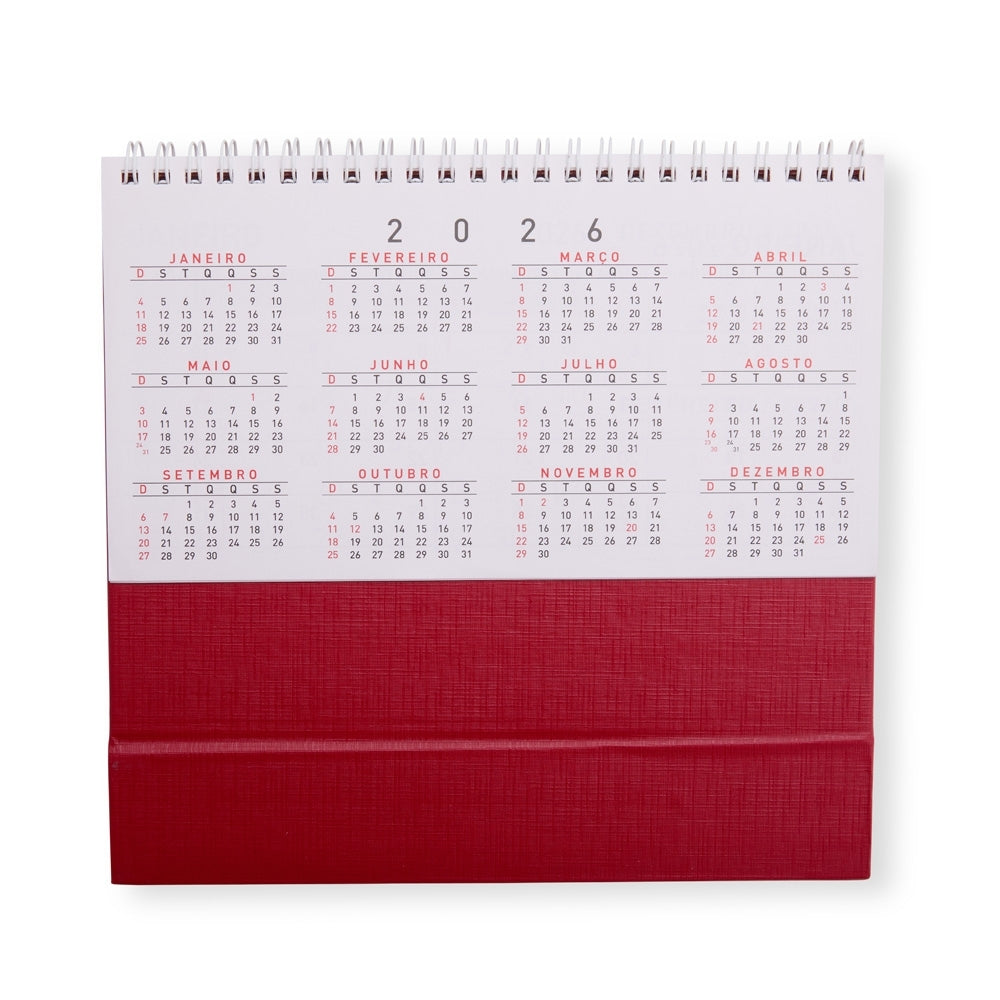 CALENDÁRIO DE MESA 2027
