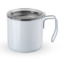 CANECA INOX PAREDE DUPLA 350ML
