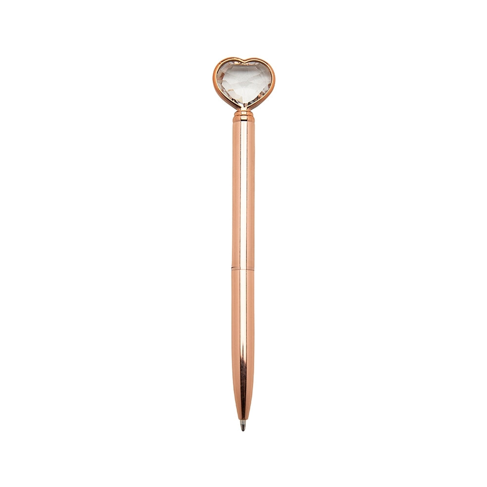 CANETA METAL CORAÇÃO