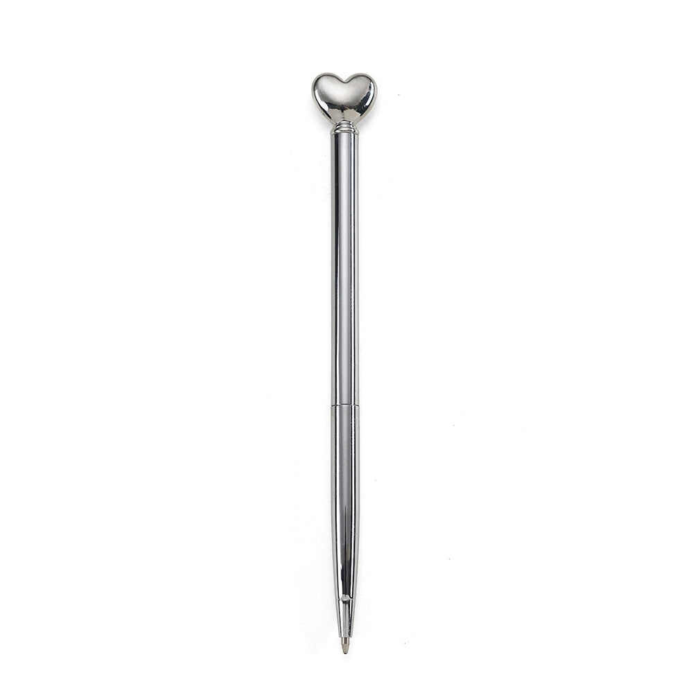 CANETA METAL CORAÇÃO