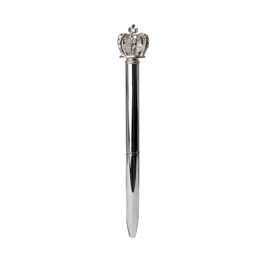 CANETA METAL COROA
