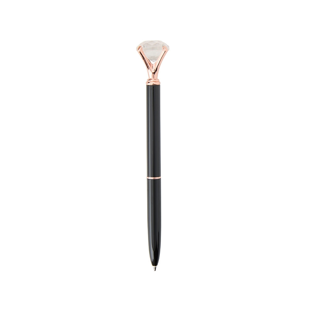 CANETA METAL DIAMANTE