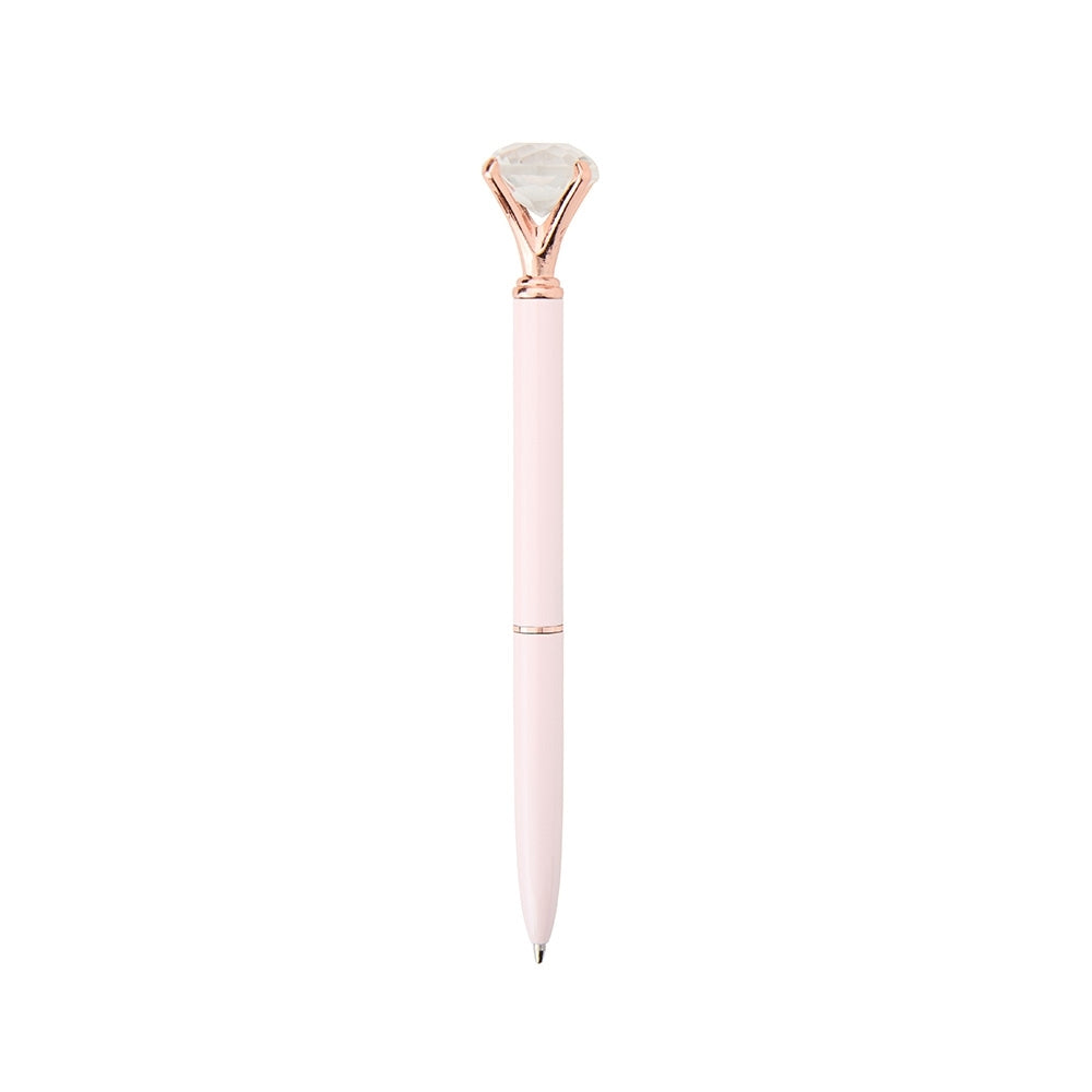 CANETA METAL DIAMANTE