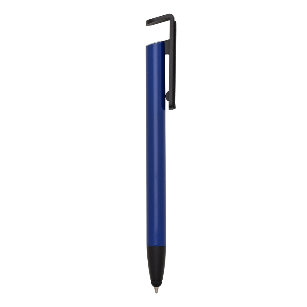 CANETA BASE CELULAR C/ LIMPADOR DE TELA E PORTA TOUCH