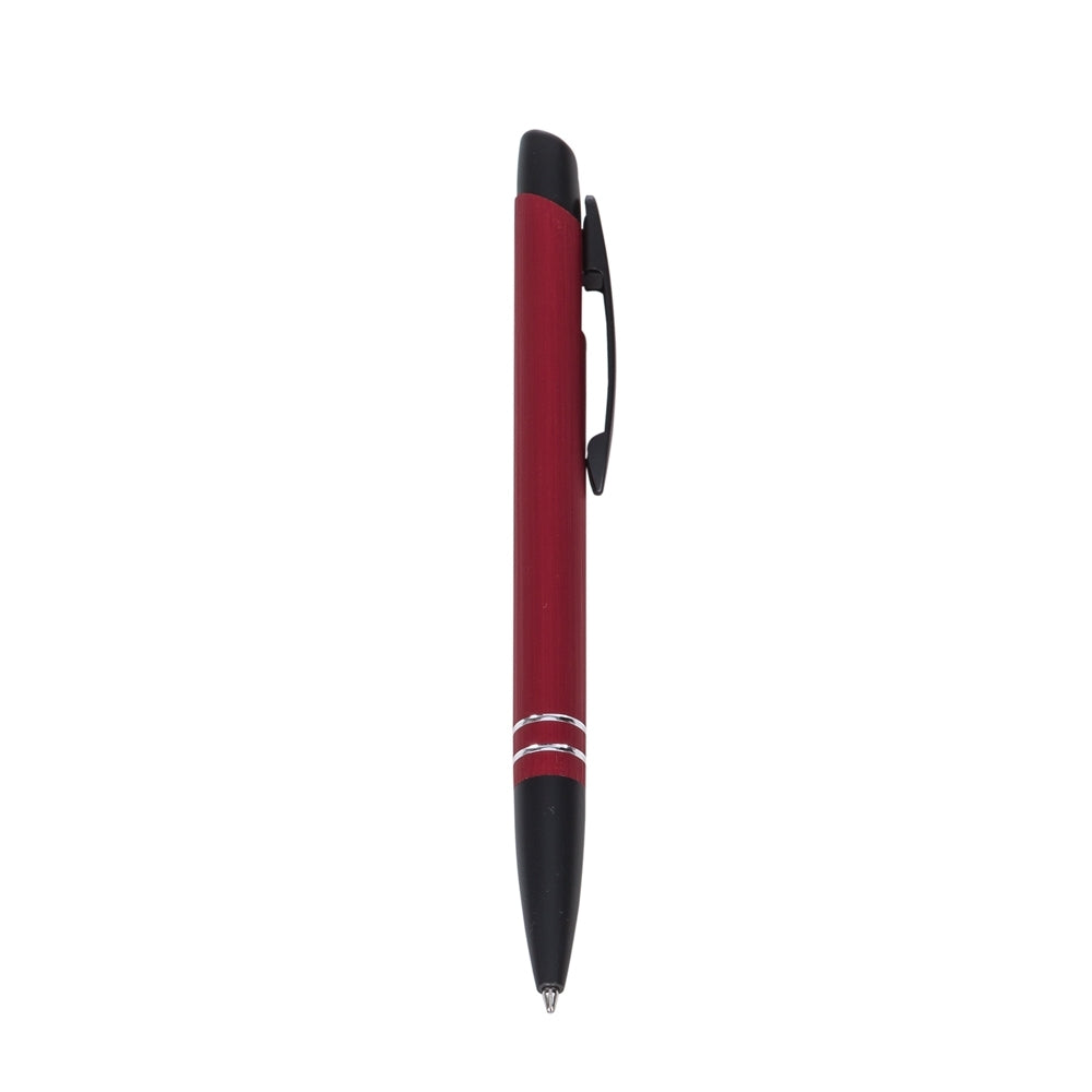 CANETA SEMI - METAL C/ 2 ANEIS