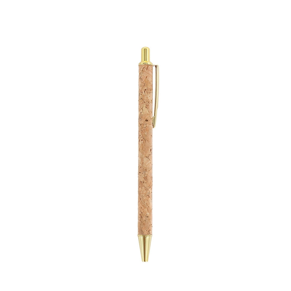 CANETA METAL E CORTIÇA