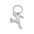 CHAVEIRO METAL JOGADOR DE FUTEBOL FOSCO