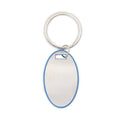 CHAVEIRO OVAL PLASTICO/METAL