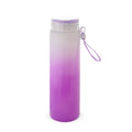 GARRAFA DE VIDRO 400ML    (PODEM HAVER RISCOS NA PINTURA E/OU PEQUENAS BOLHAS NO CORPO DA GARRAFA)