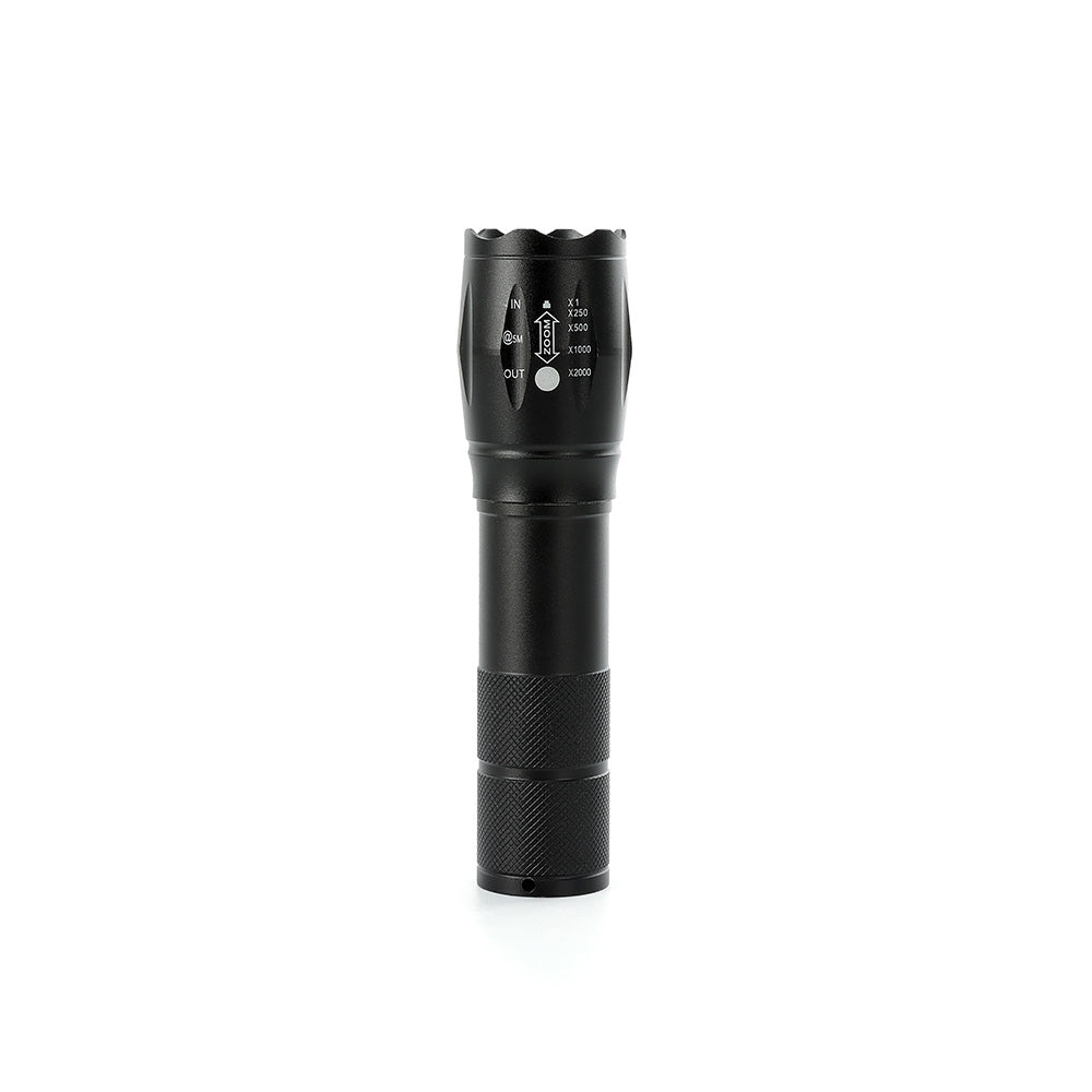 LANTERNA METAL RECARREGÁVEL "USB-V8"