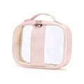 NECESSAIRE EM PVC E PU TAM.M