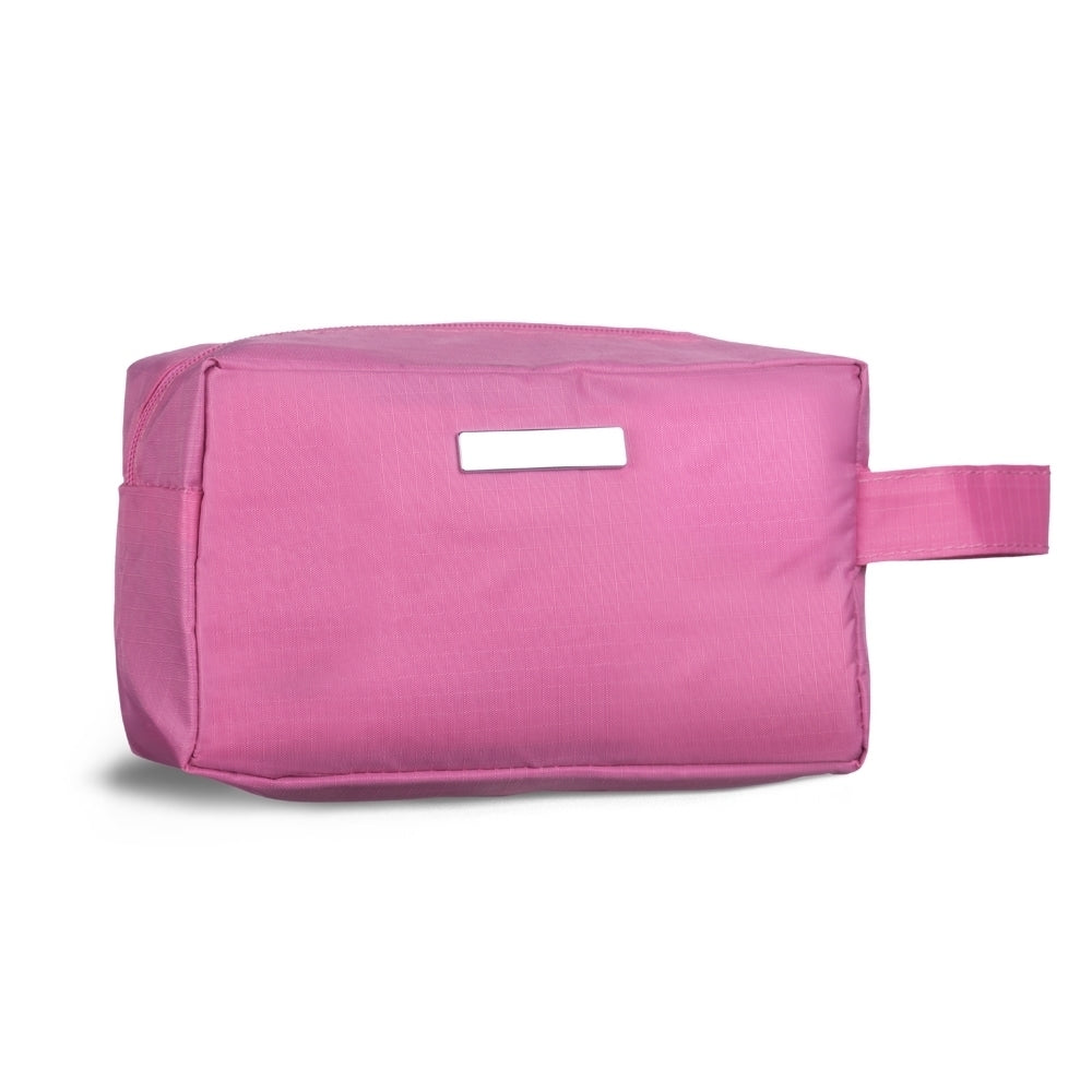 NECESSAIRE PVC IMPERMEÁVEL C/ PLAQUINHA